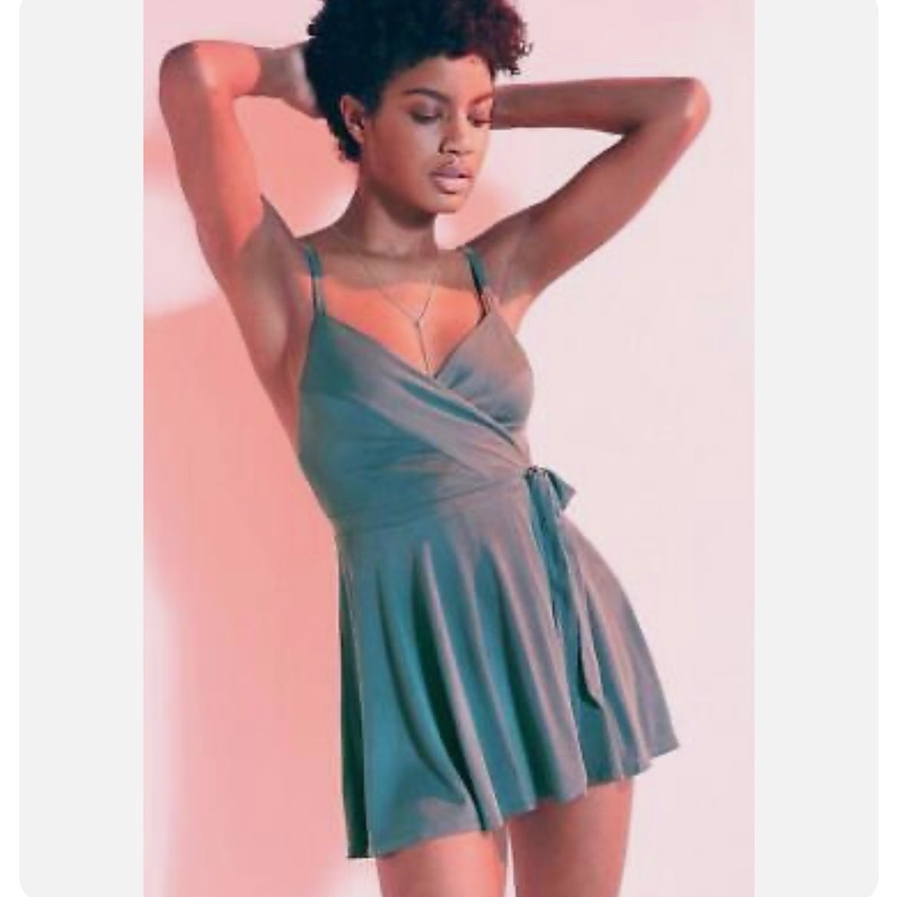 KimChi Blue Wrap Romper